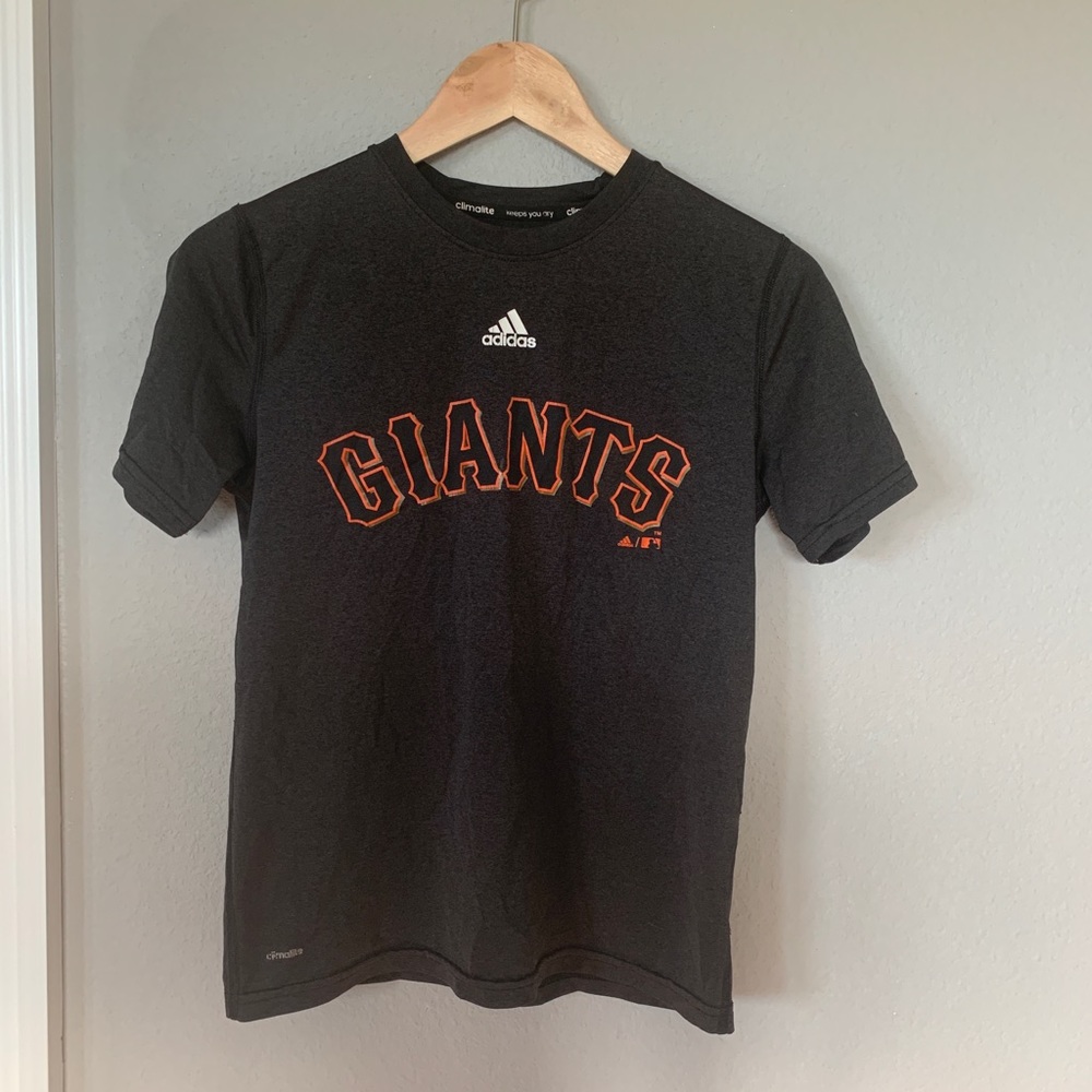 Boys Giants Adidas Tee